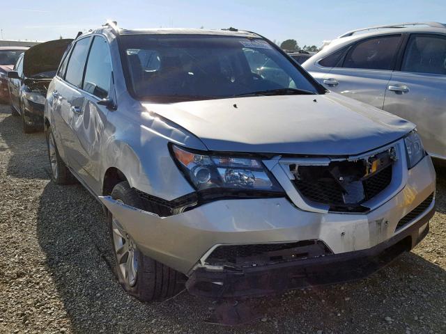 2HNYD2H63CH523079 - 2012 ACURA MDX ADVANC SILVER photo 1