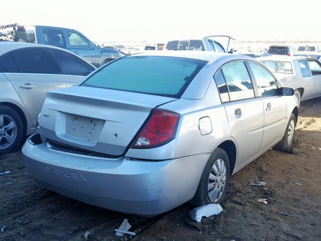 1G8AF52F33Z149725 - 2003 SATURN ION LEVEL GRAY photo 4