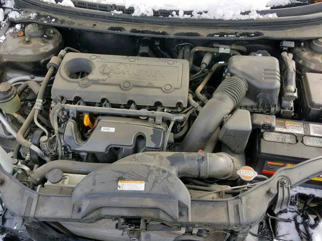 KNAFU4A23A5136274 - 2010 KIA FORTE EX BROWN photo 7