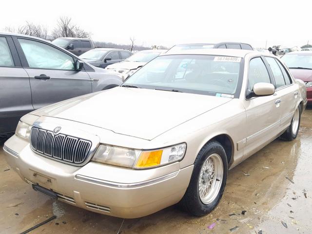 2MEFM74WXXX609614 - 1999 MERCURY GRAND MARQ TAN photo 2