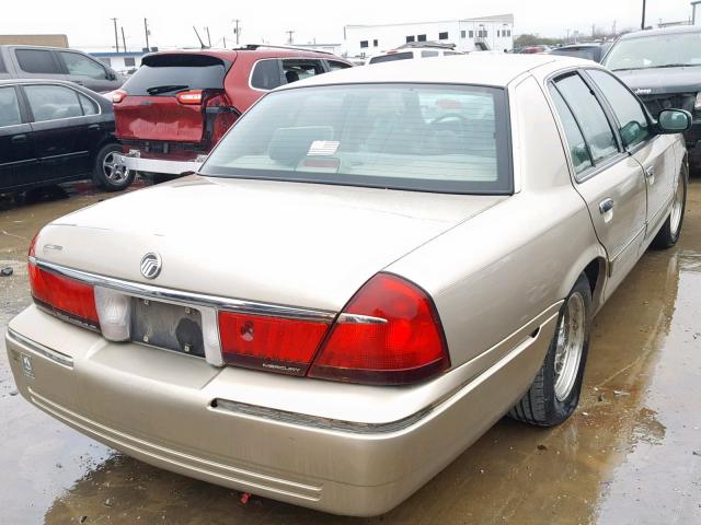 2MEFM74WXXX609614 - 1999 MERCURY GRAND MARQ TAN photo 4