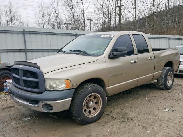 3D7KA28D33G835301 - 2003 DODGE RAM 2500 S TAN photo 9