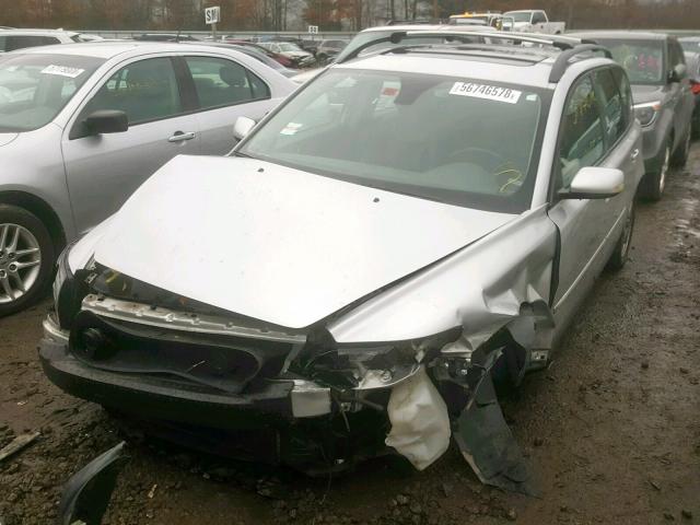 YV1MJ682862191259 - 2006 VOLVO V50 T5 SILVER photo 2