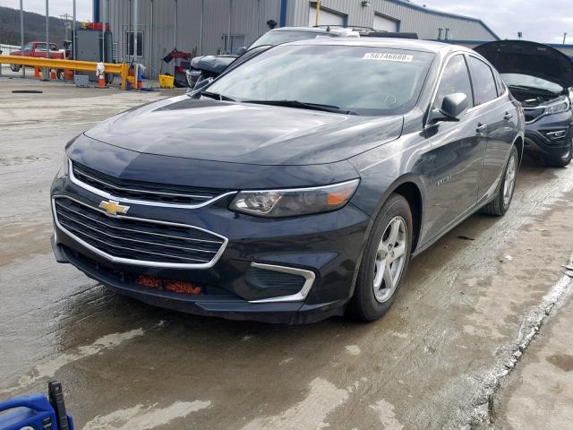 1G1ZB5ST5GF348298 - 2016 CHEVROLET MALIBU LS 黑色 照片 2