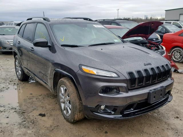 1C4PJMCX6JD588623 - 2018 JEEP CHEROKEE L GRAY photo 1