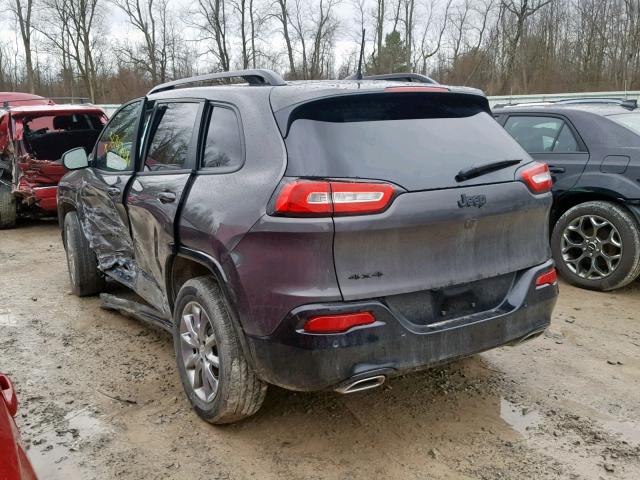 1C4PJMCX6JD588623 - 2018 JEEP CHEROKEE L GRAY photo 3