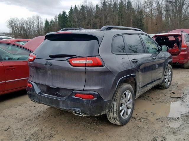 1C4PJMCX6JD588623 - 2018 JEEP CHEROKEE L GRAY photo 4