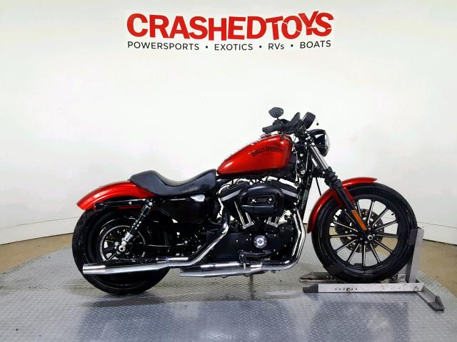 1HD4LE218DC439834 - 2013 HARLEY-DAVIDSON XL883 IRON RED photo 1