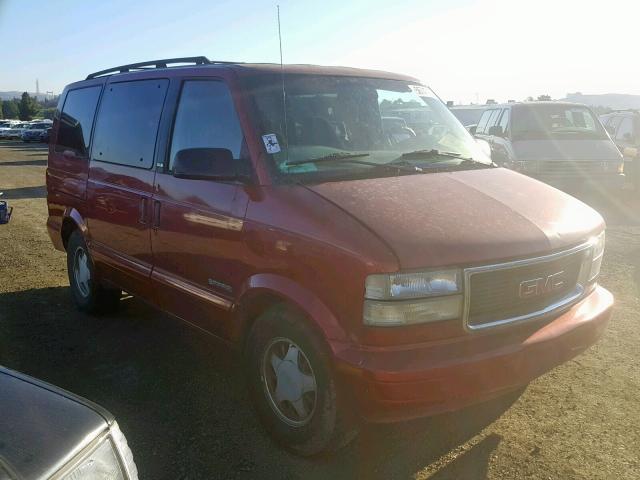 1GKDM19W9WB504437 - 1998 GMC SAFARI XT RED photo 1