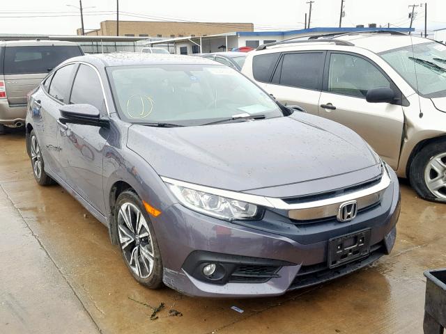 2HGFC1F76HH649368 - 2017 HONDA CIVIC EXL GRAY photo 1