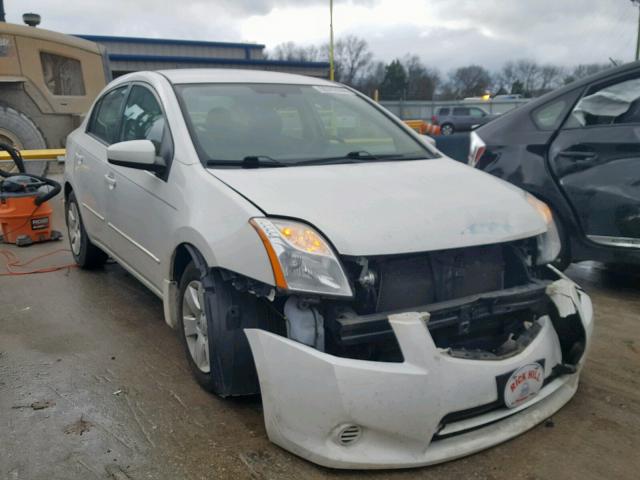 3N1AB6AP5BL664106 - 2011 NISSAN SENTRA 2.0 WHITE photo 1