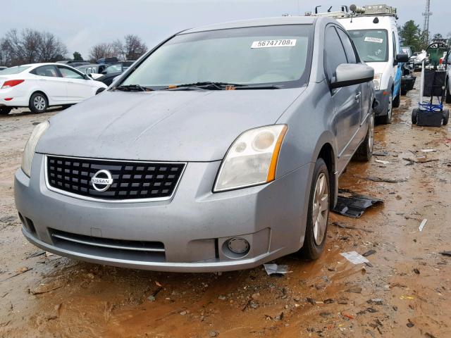 3N1AB61E58L649421 - 2008 NISSAN SENTRA 2.0 SILVER photo 2