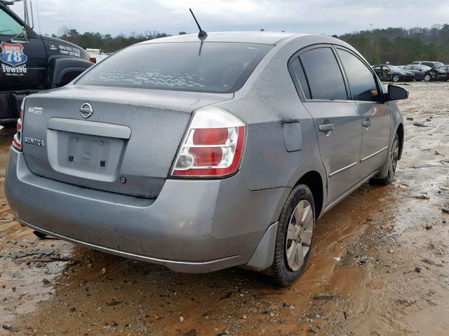 3N1AB61E58L649421 - 2008 NISSAN SENTRA 2.0 SILVER photo 4