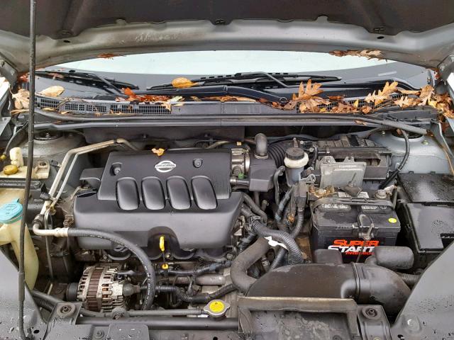 3N1AB61E58L649421 - 2008 NISSAN SENTRA 2.0 SILVER photo 7