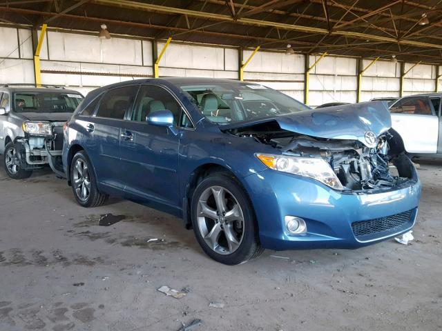 4T3BK3BB5CU070774 - 2012 TOYOTA VENZA LE BLUE photo 1