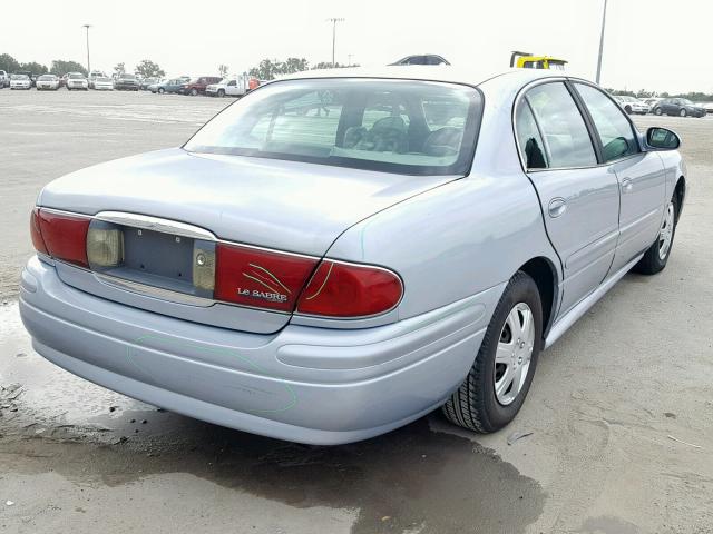 1G4HP52K24U224634 - 2004 BUICK LESABRE CU BLUE photo 4