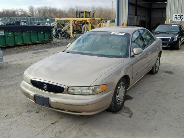 2G4WS52J021210267 - 2002 BUICK CENTURY CU TAN photo 2