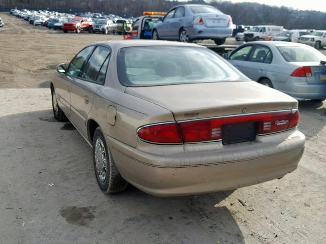 2G4WS52J021210267 - 2002 BUICK CENTURY CU TAN photo 3