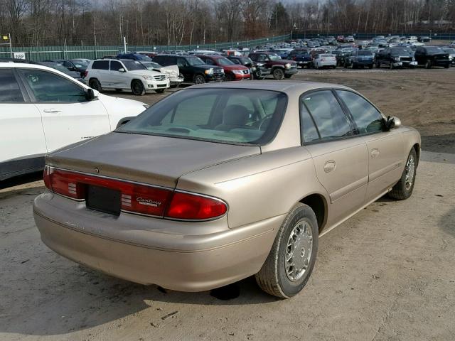 2G4WS52J021210267 - 2002 BUICK CENTURY CU TAN photo 4