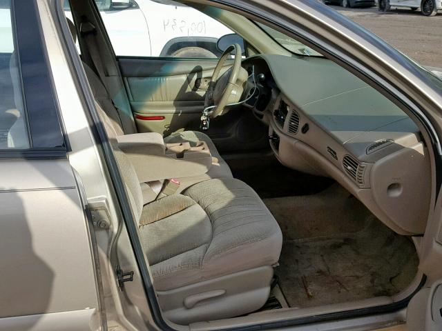 2G4WS52J021210267 - 2002 BUICK CENTURY CU TAN photo 5