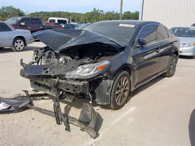 4T1BK1EB6GU221362 - 2016 TOYOTA AVALON XLE BLACK photo 2