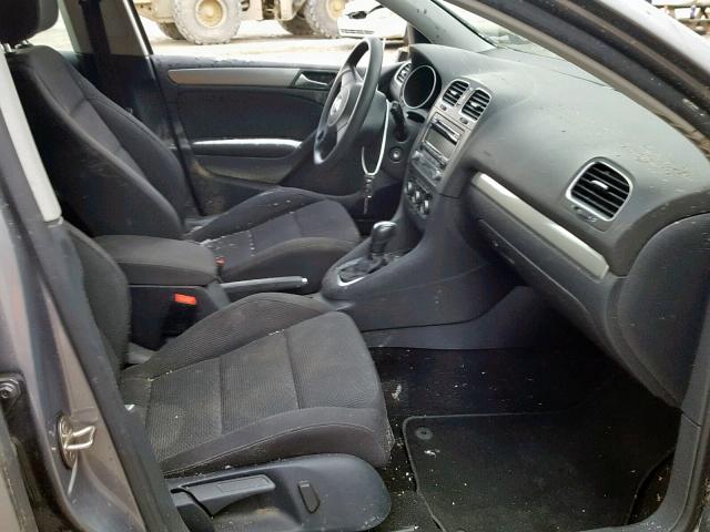 WVWDB7AJ9EW005505 - 2014 VOLKSWAGEN GOLF 灰色 照片 5