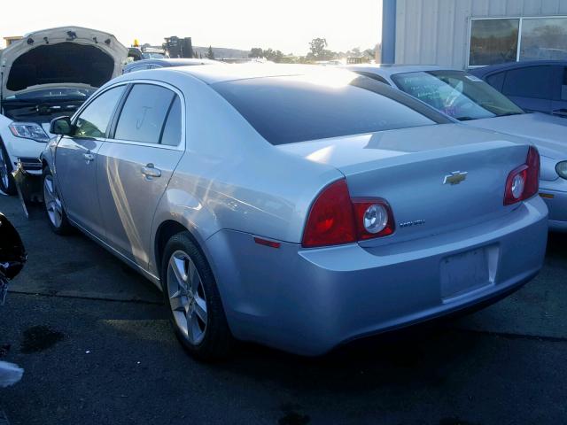 1G1ZA5E18BF163605 - 2011 CHEVROLET MALIBU LS 银色 照片 3