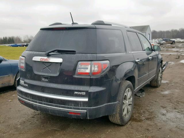 1GKKVRKD6GJ142859 - 2016 GMC ACADIA SLT BLACK photo 4