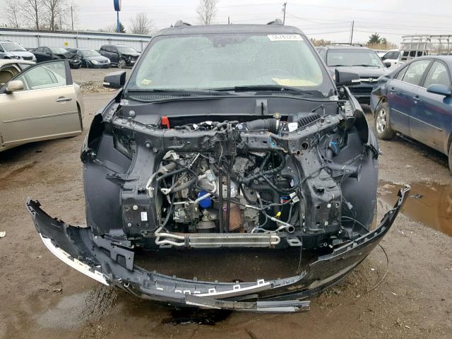 1GKKVRKD6GJ142859 - 2016 GMC ACADIA SLT BLACK photo 9