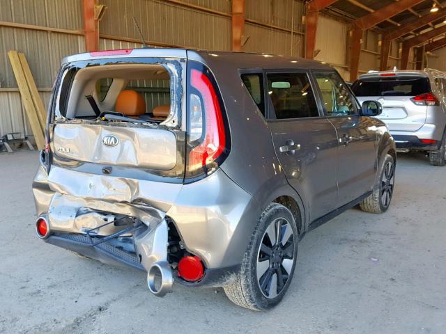 KNDJX3A55G7276624 - 2016 KIA SOUL ! GRAY photo 4