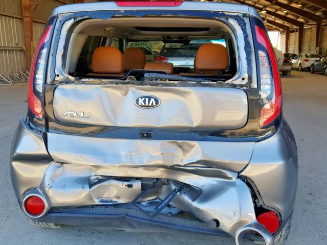 KNDJX3A55G7276624 - 2016 KIA SOUL ! GRAY photo 9