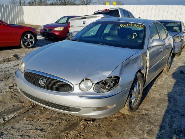 2G4WD532X51327909 - 2005 BUICK LACROSSE C SILVER photo 2