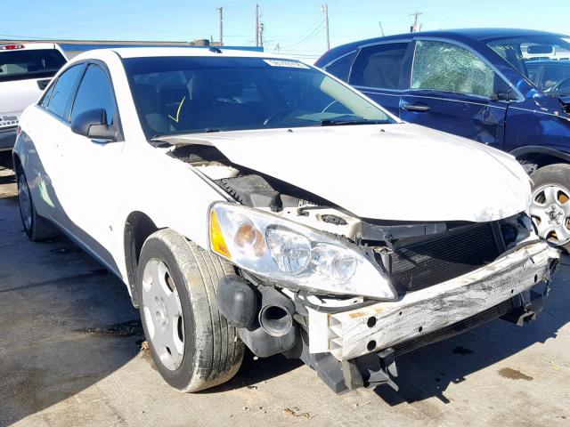 1G2ZF57B084141587 - 2008 PONTIAC G6 VALUE L WHITE photo 1