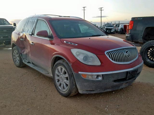5GAKRCED6CJ129713 - 2012 BUICK ENCLAVE RED photo 1