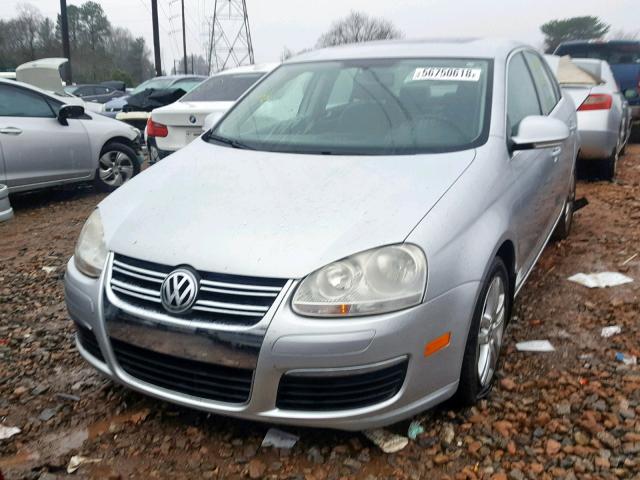 3VWSF81K37M121583 - 2007 VOLKSWAGEN JETTA 2.5 SILVER photo 2