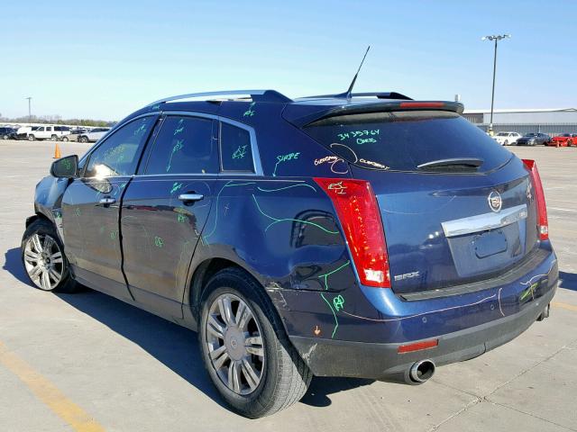 3GYFNAEY8BS558118 - 2011 CADILLAC SRX LUXURY BLUE photo 3