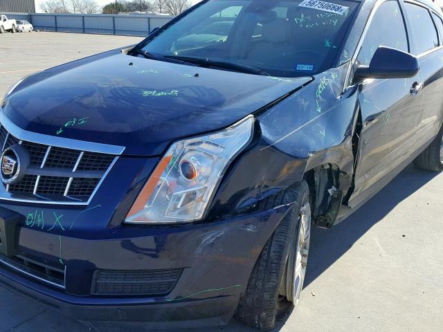 3GYFNAEY8BS558118 - 2011 CADILLAC SRX LUXURY BLUE photo 9