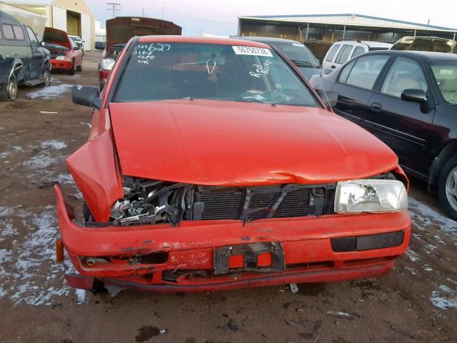 3VWRA81H6TM062380 - 1996 VOLKSWAGEN JETTA GL RED photo 9