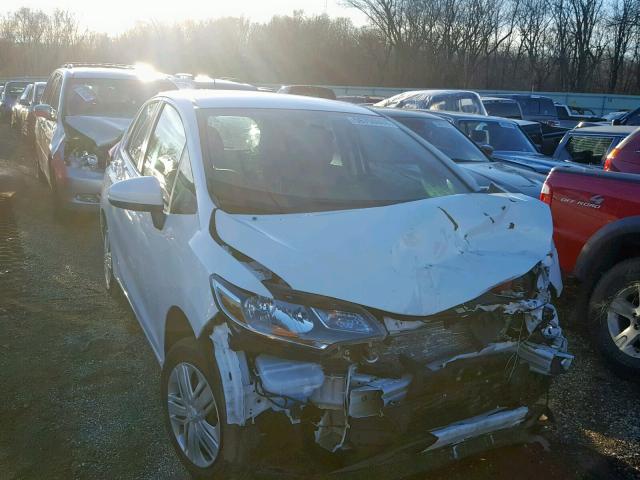 3HGGK5H41JM735793 - 2018 HONDA FIT LX WHITE photo 1