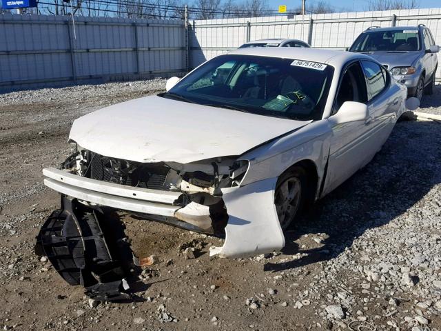 2G2WP552281178347 - 2008 PONTIAC GRAND PRIX WHITE photo 2