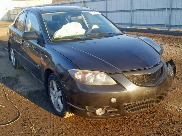 JM1BK124861453570 - 2006 MAZDA 3 S BLACK photo 1