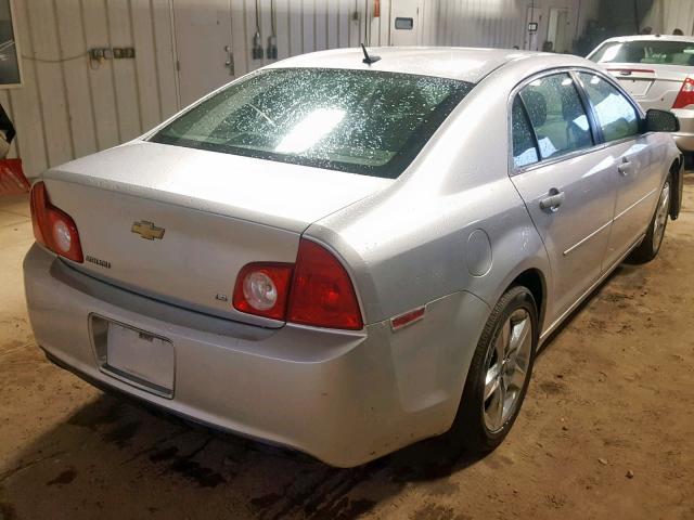 1G1ZG57B494114735 - 2009 CHEVROLET MALIBU LS 银色 照片 4