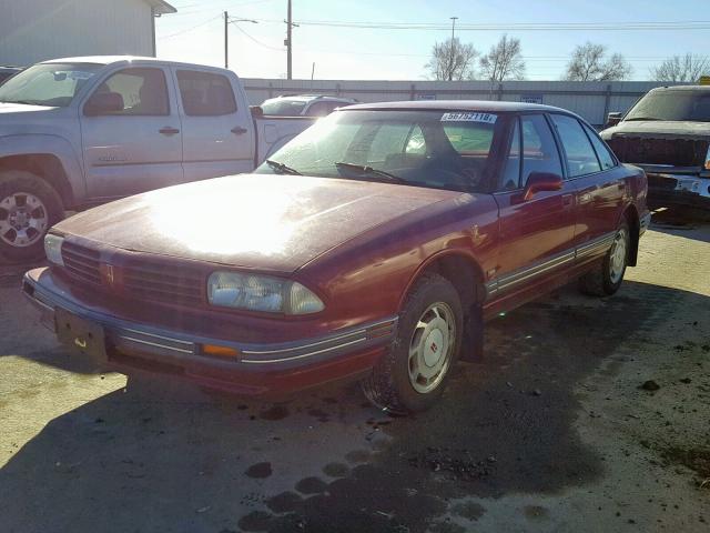 1G3HN52LXR4803641 - 1994 OLDSMOBILE 88 ROYALE MAROON photo 2