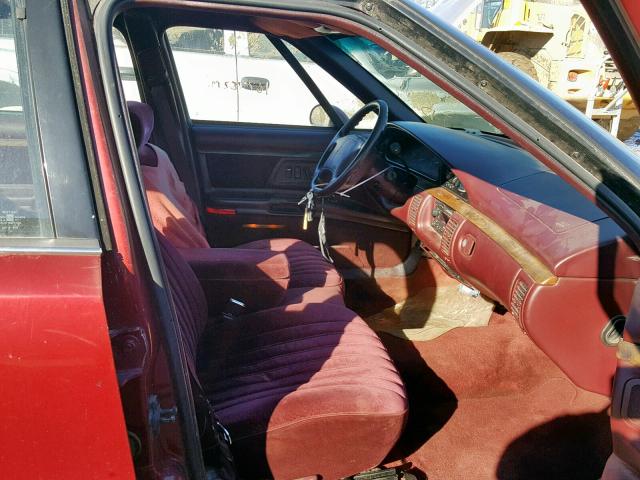 1G3HN52LXR4803641 - 1994 OLDSMOBILE 88 ROYALE MAROON photo 5