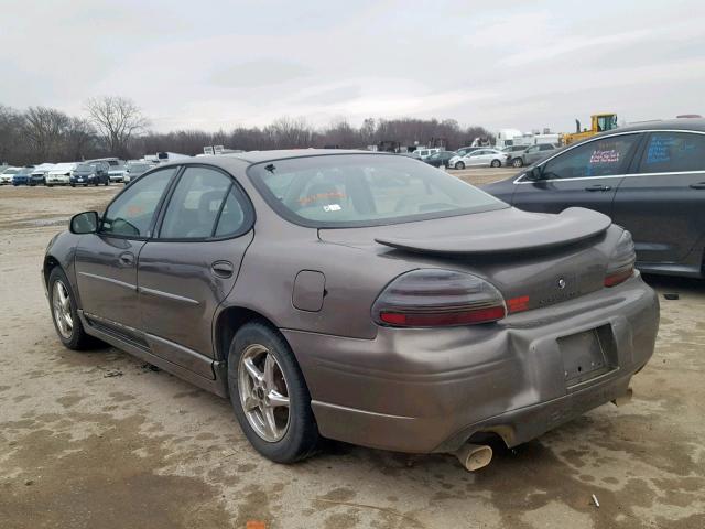 1G2WP52K32F283242 - 2002 PONTIAC GRAND PRIX BROWN photo 3