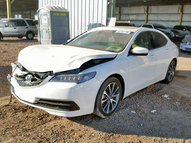 19UUB2F58GA010341 - 2016 ACURA TLX TECH WHITE photo 2