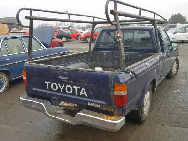 JT4RN93P9N5049312 - 1992 TOYOTA PICKUP 1/2 BLUE photo 4