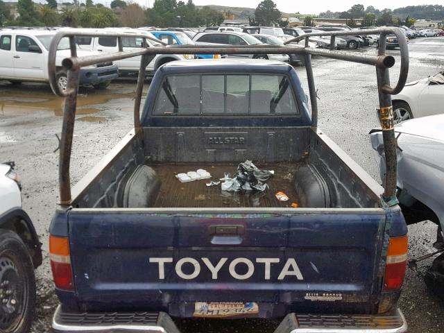 JT4RN93P9N5049312 - 1992 TOYOTA PICKUP 1/2 BLUE photo 9