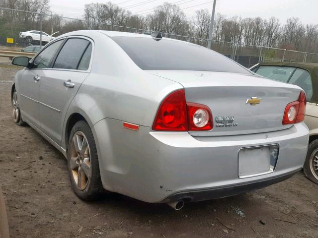 1G1ZD5EU5CF170076 - 2012 CHEVROLET MALIBU 2LT SILVER photo 3