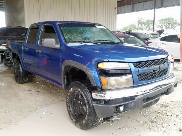 1GCDT136858239562 - 2005 CHEVROLET COLORADO BLUE photo 1